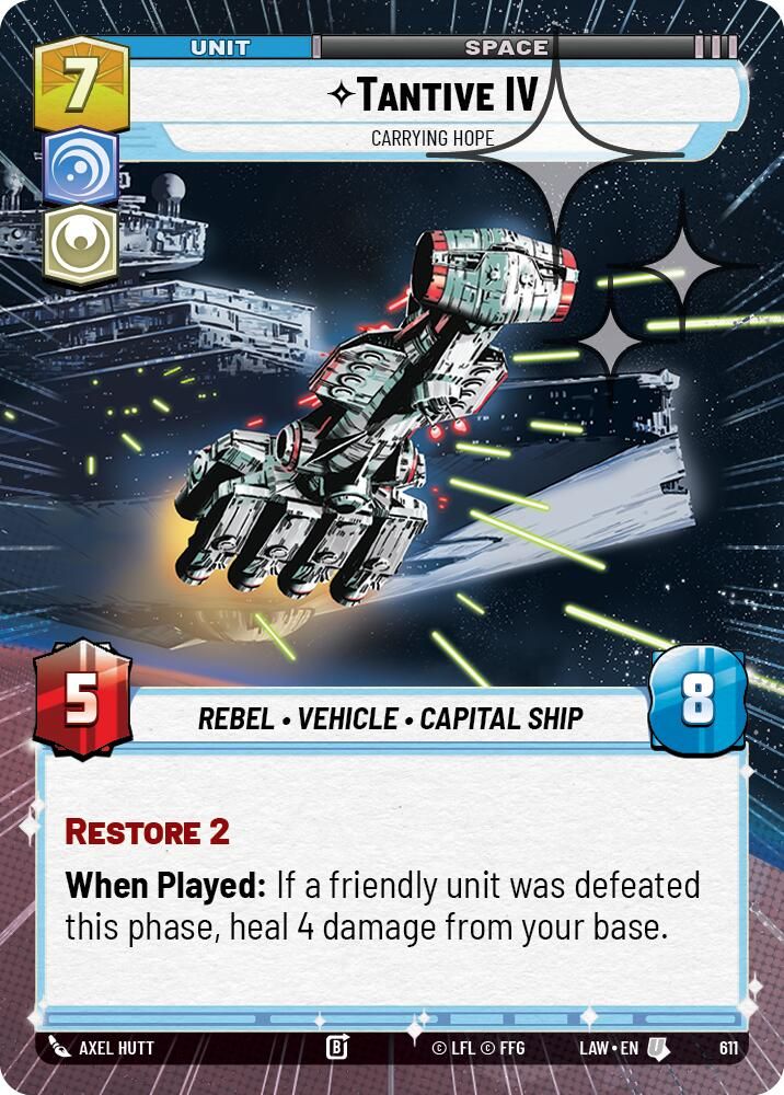 Tantive IV - Carrying Hope (Hyperspace Foil)