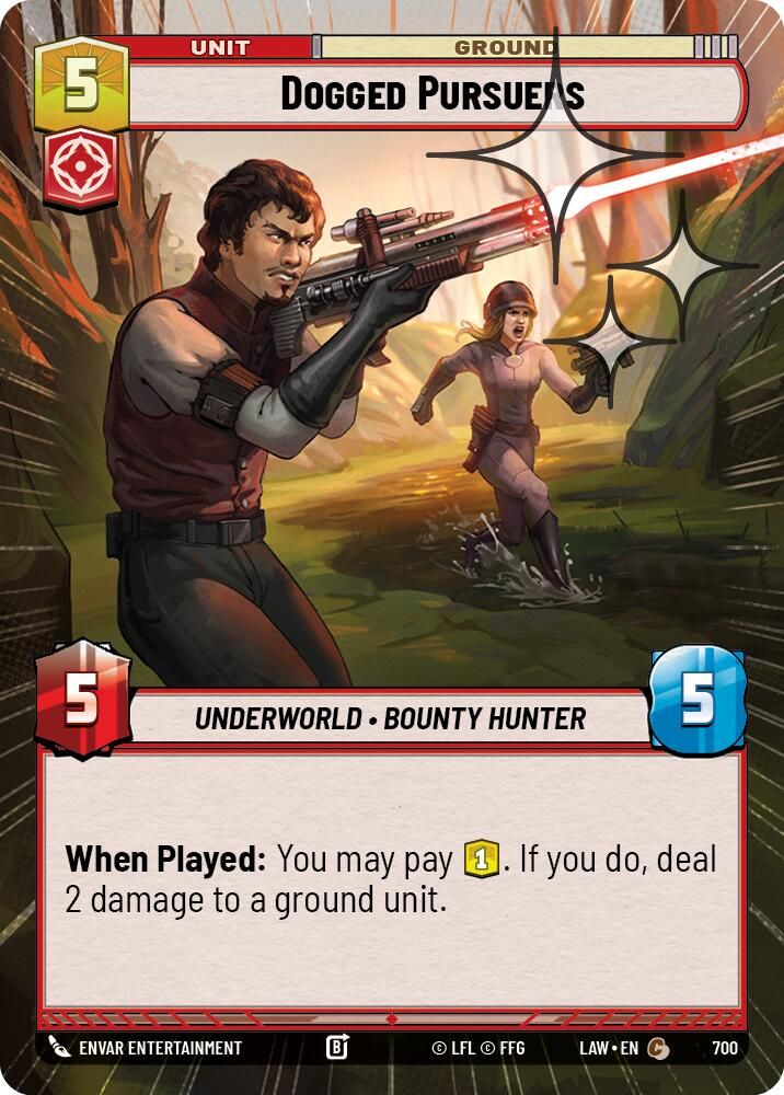 Dogged Pursuers (Hyperspace Foil)