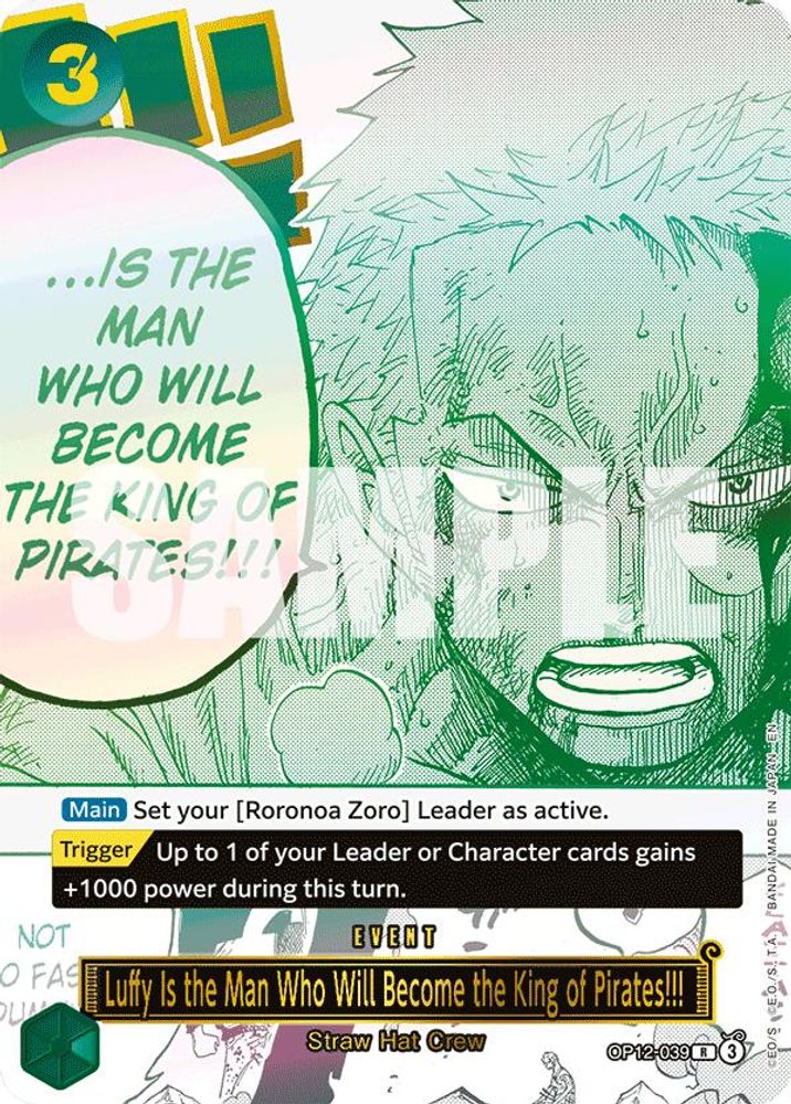 Luffy Is the Man Who Will Become the King of Pirates!!!