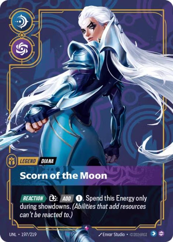 Diana - Scorn of the Moon card