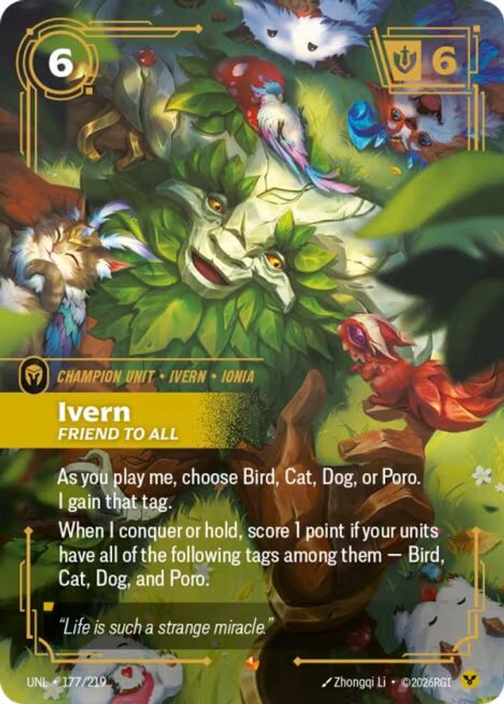 Ivern - Friend to All card