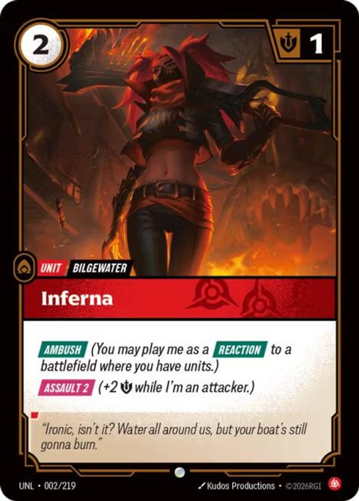 Inferna card