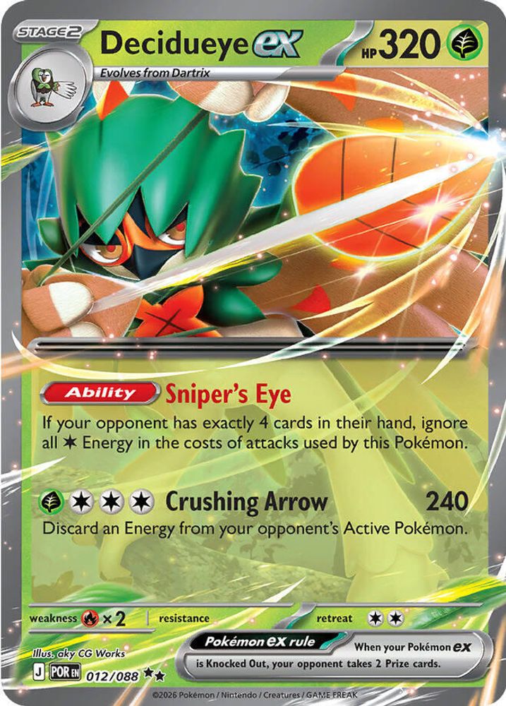 Kortet Decidueye ex