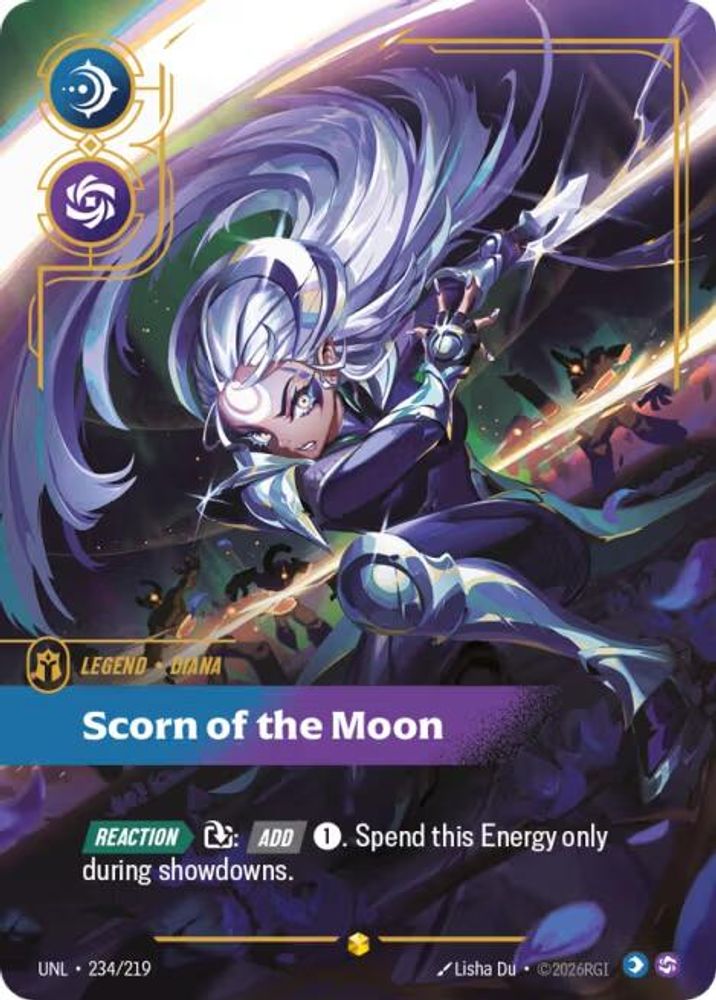 Diana - Scorn of the Moon (Overnumbered) card