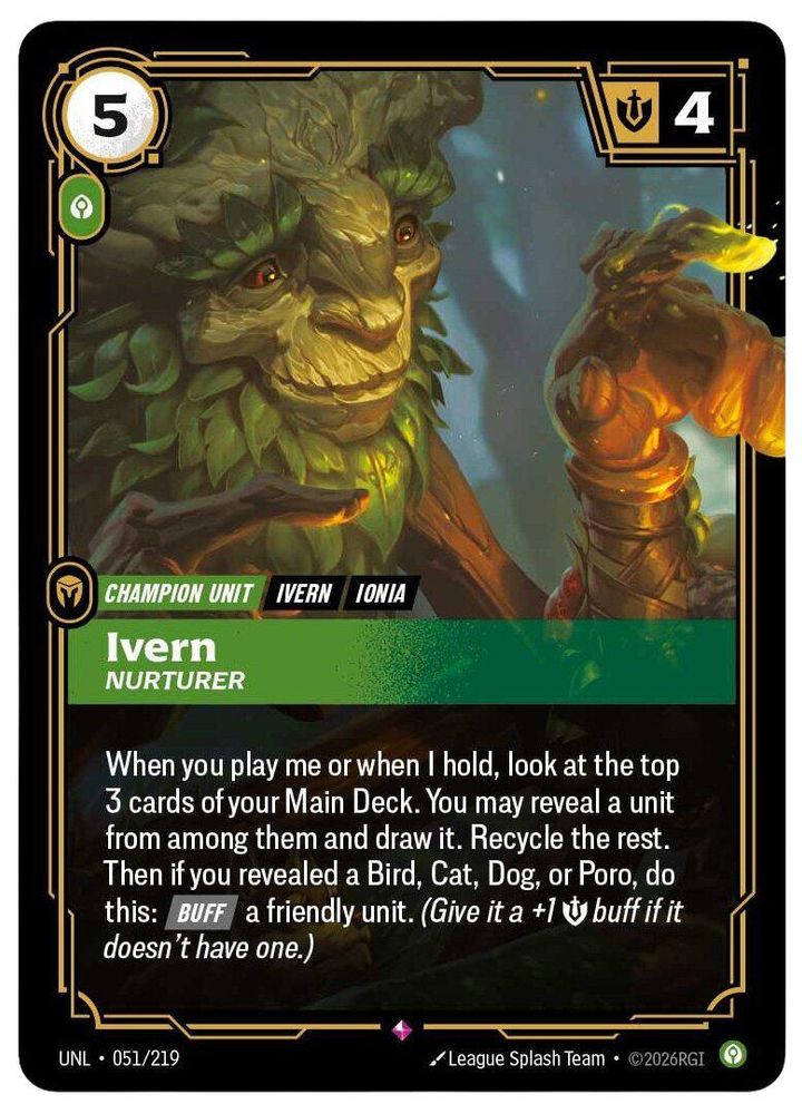 Ivern - Nurturer card