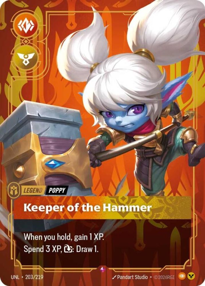 Poppy - Keeper of the Hammer card