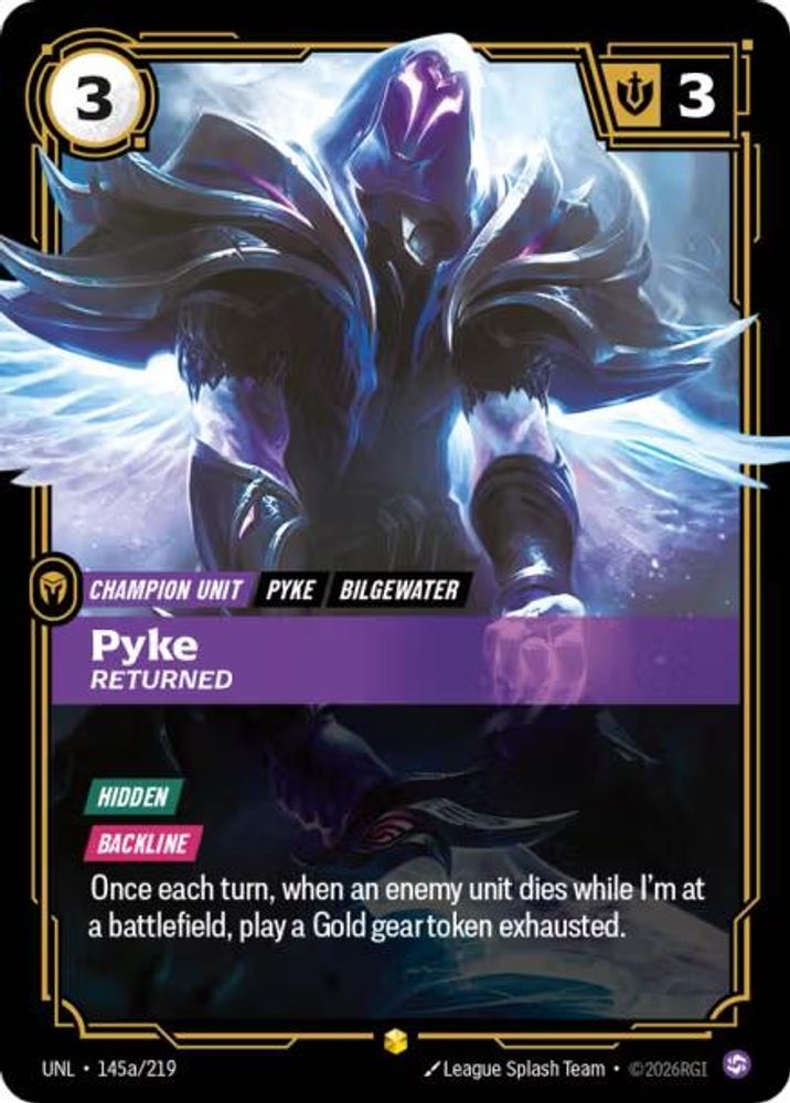 Pyke - Returned (Alternate Art) card