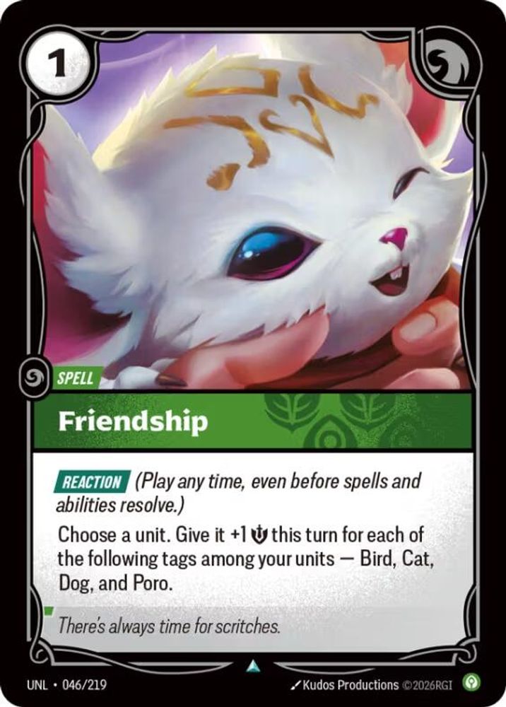 Friendship card