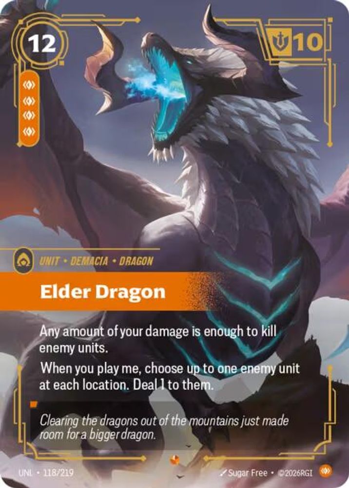 Elder Dragon card