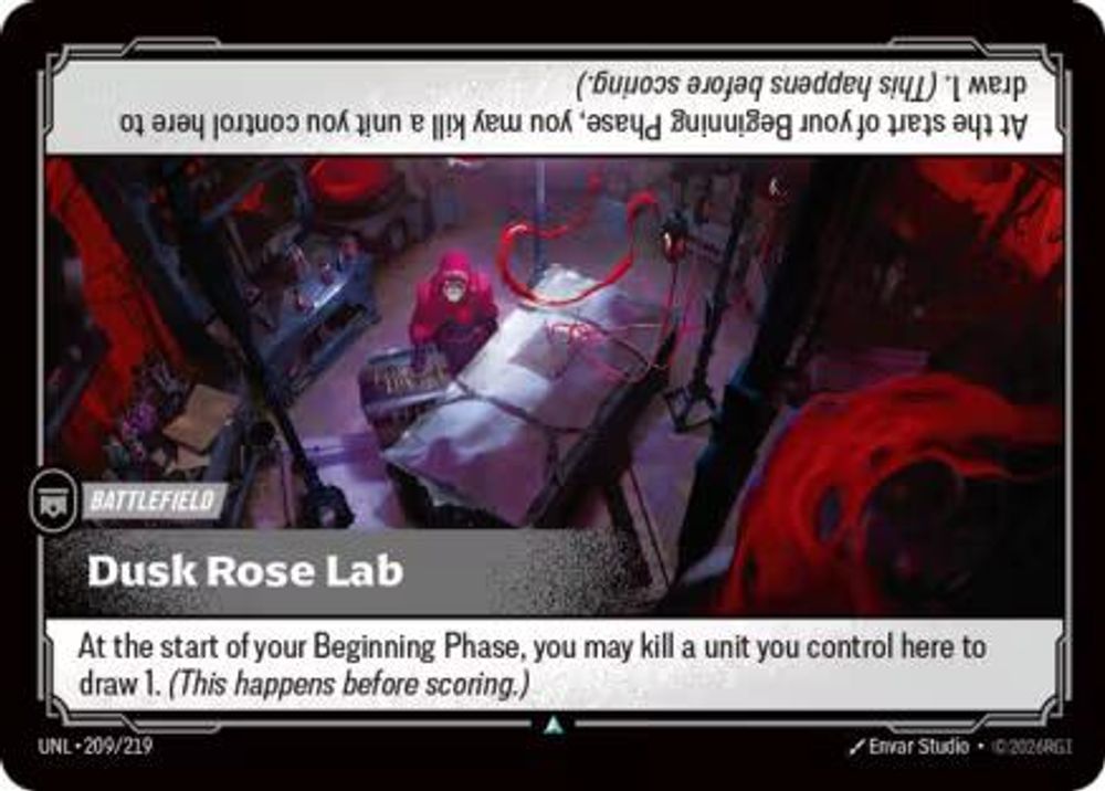 Dusk Rose Lab card