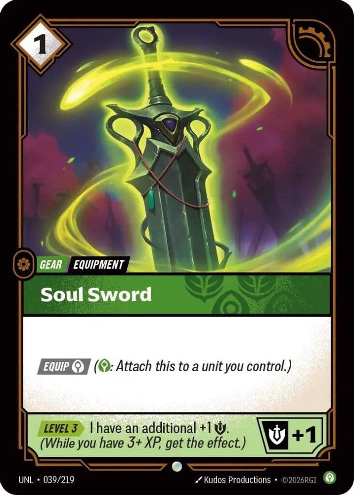 Soul Sword card