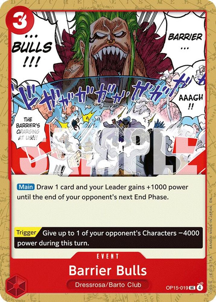 Barrier Bulls