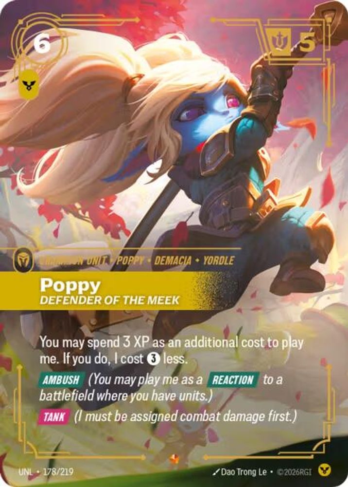 Poppy - Defender of the Meek card