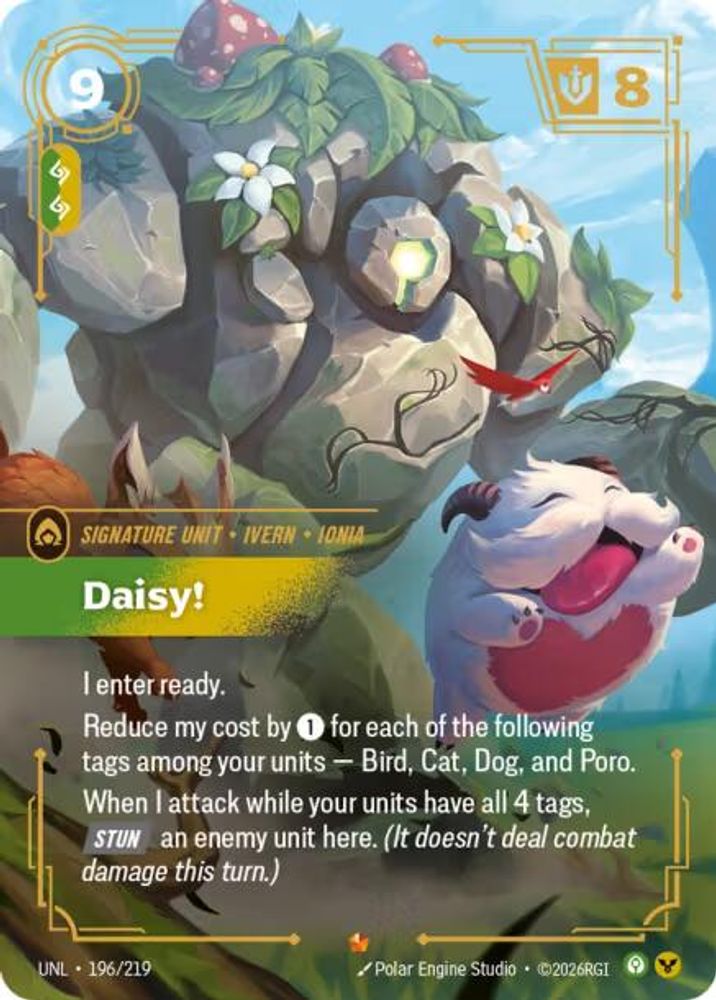Daisy! card