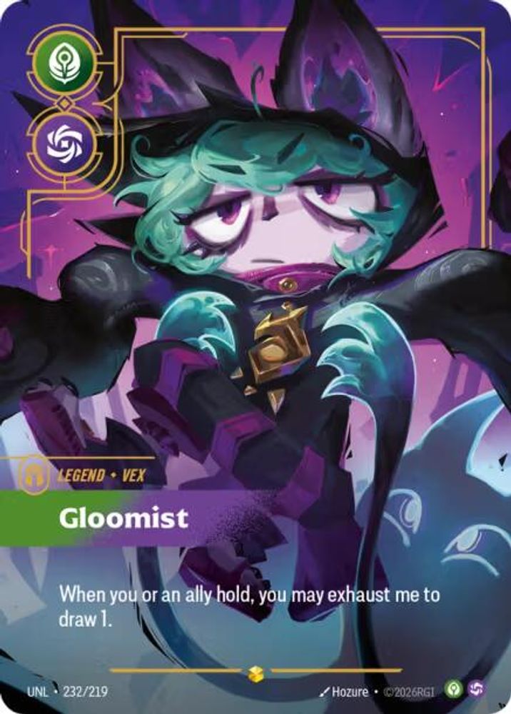 Vex - Gloomist (Overnumbered) card