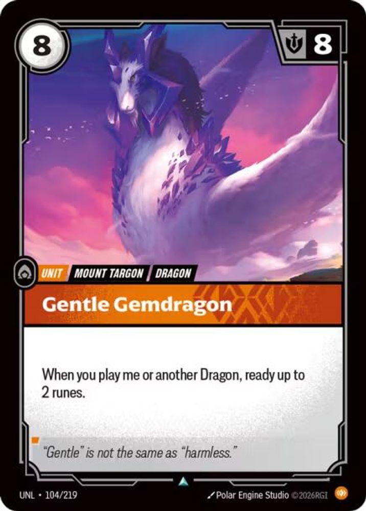 Gentle Gemdragon card