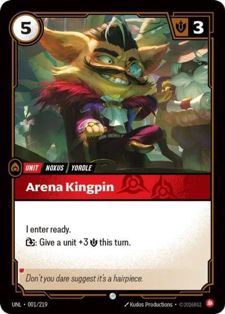 Arena Kingpin card