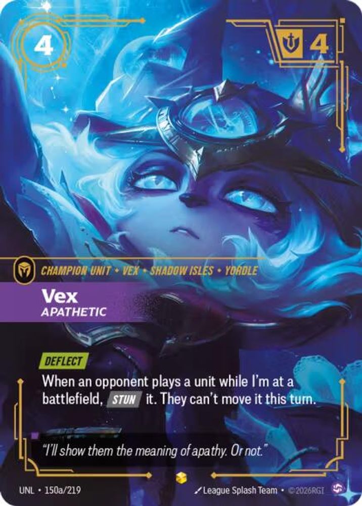 Vex - Apathetic (Alternate Art) card