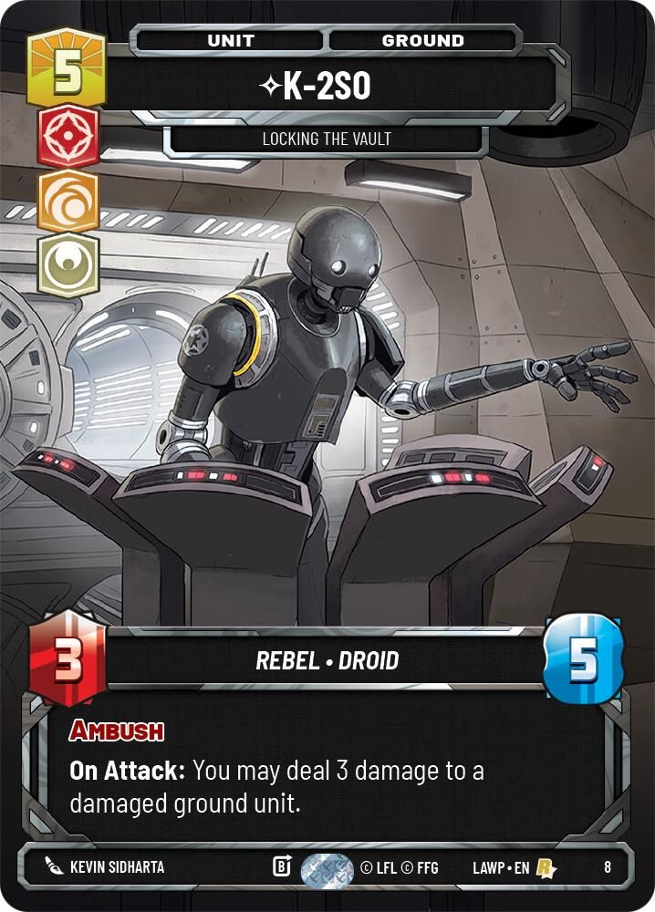 K-2S0 - Locking the Vault