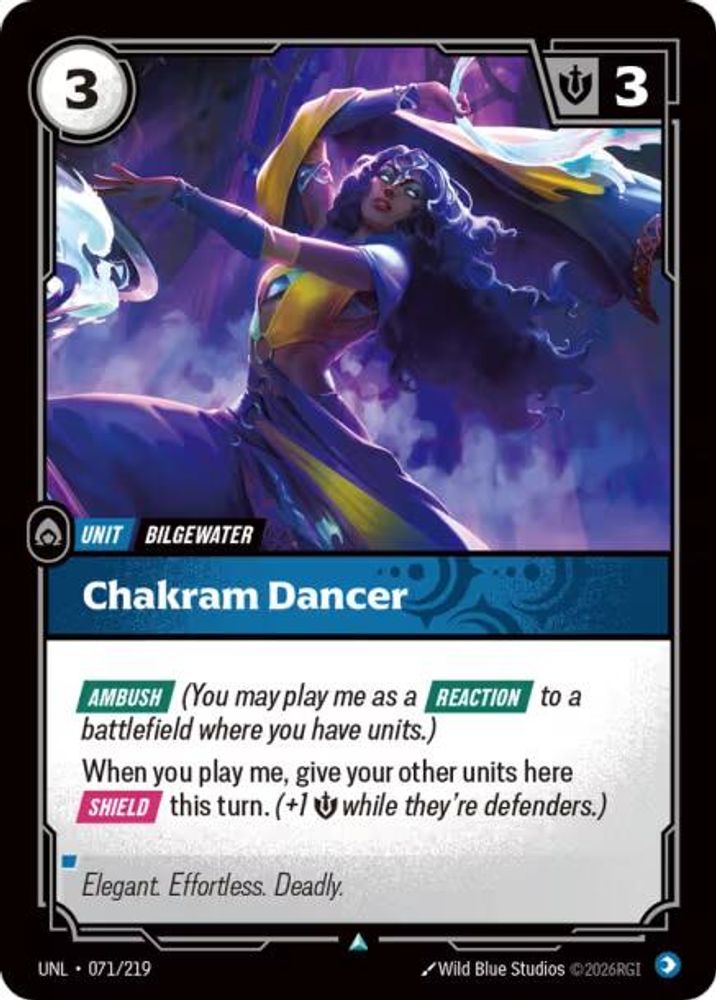 Chakram Dancer card