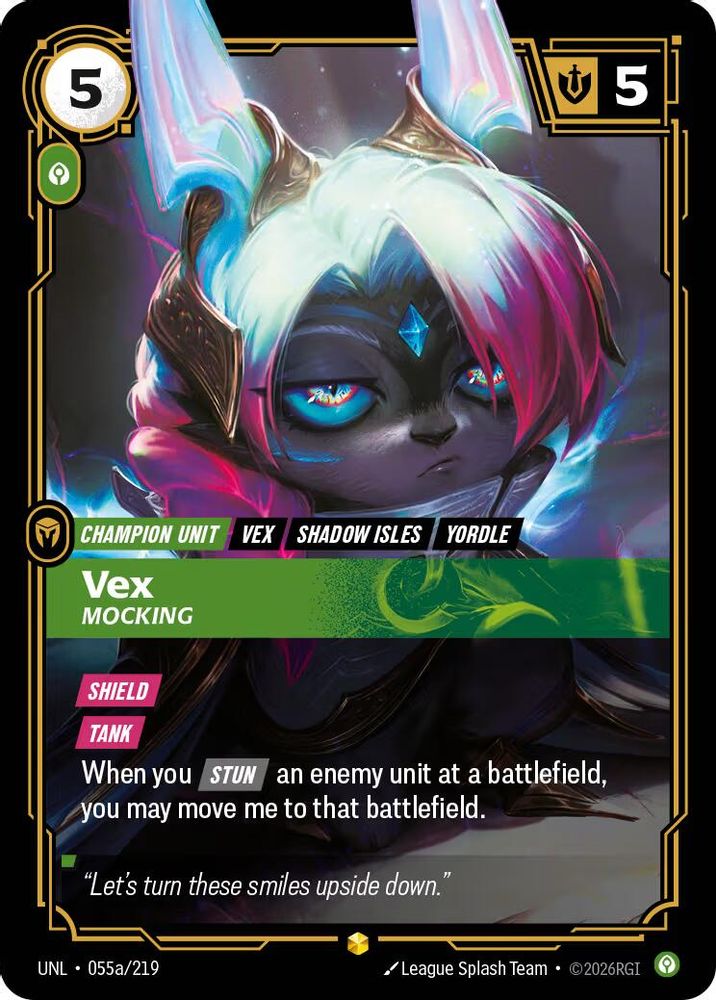 Vex - Mocking (Alternate Art) card
