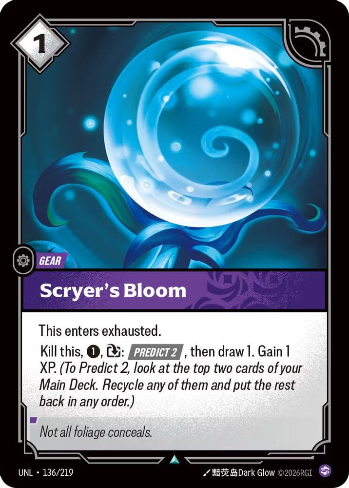 Scryer's Bloom card