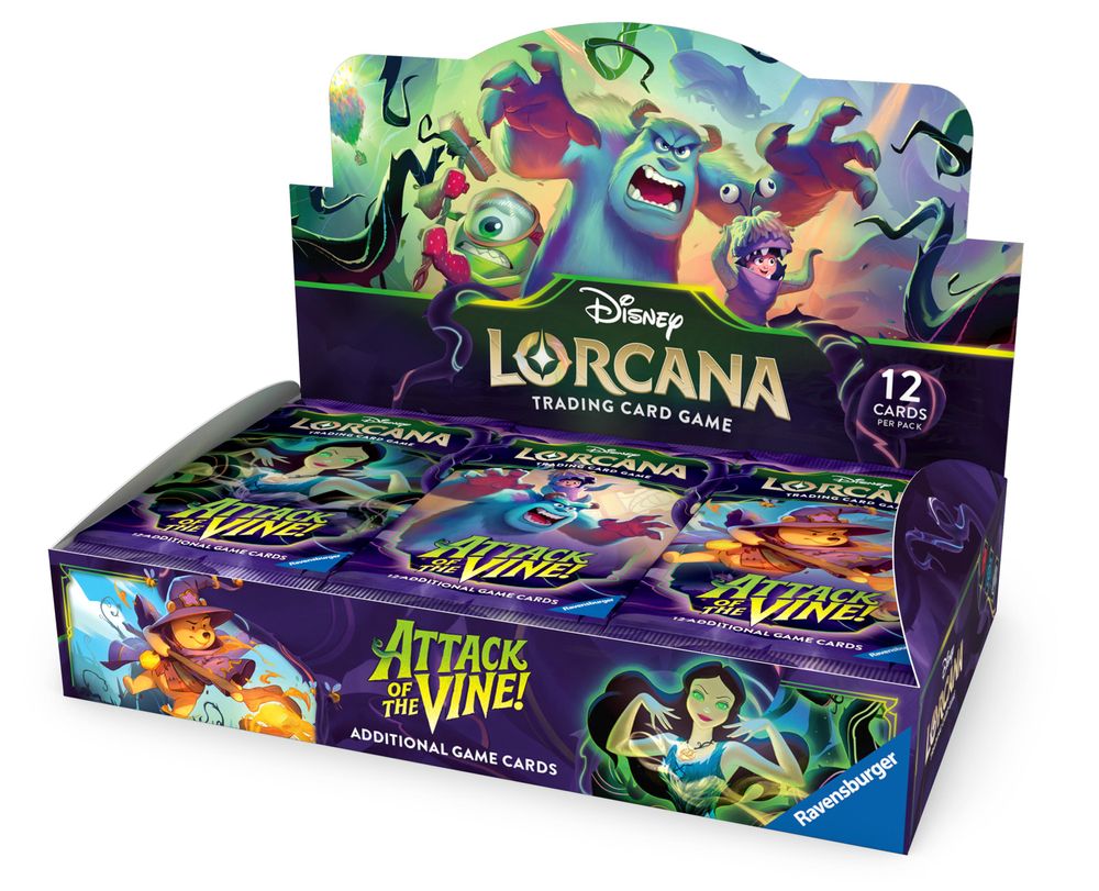 Disney Lorcana: Attack of the Vine! Booster Box card