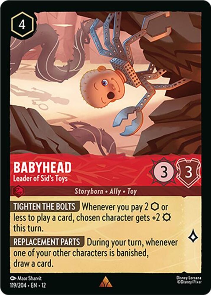 Babyhead - Leader of Sid's Toys