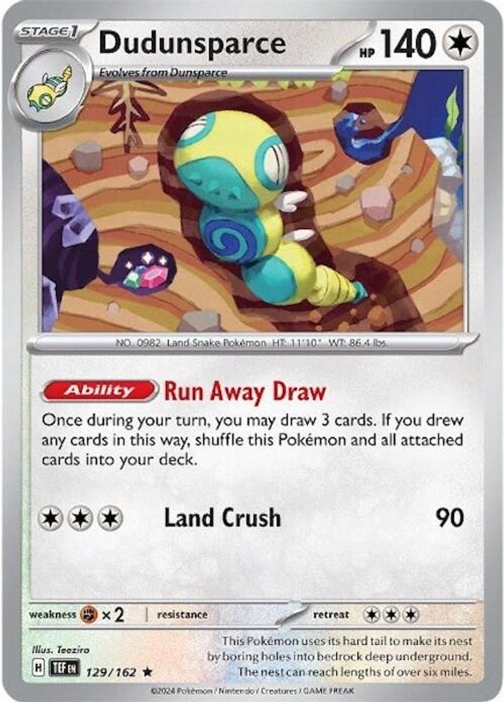 Dudunsparce — Deck Exclusives #129/264