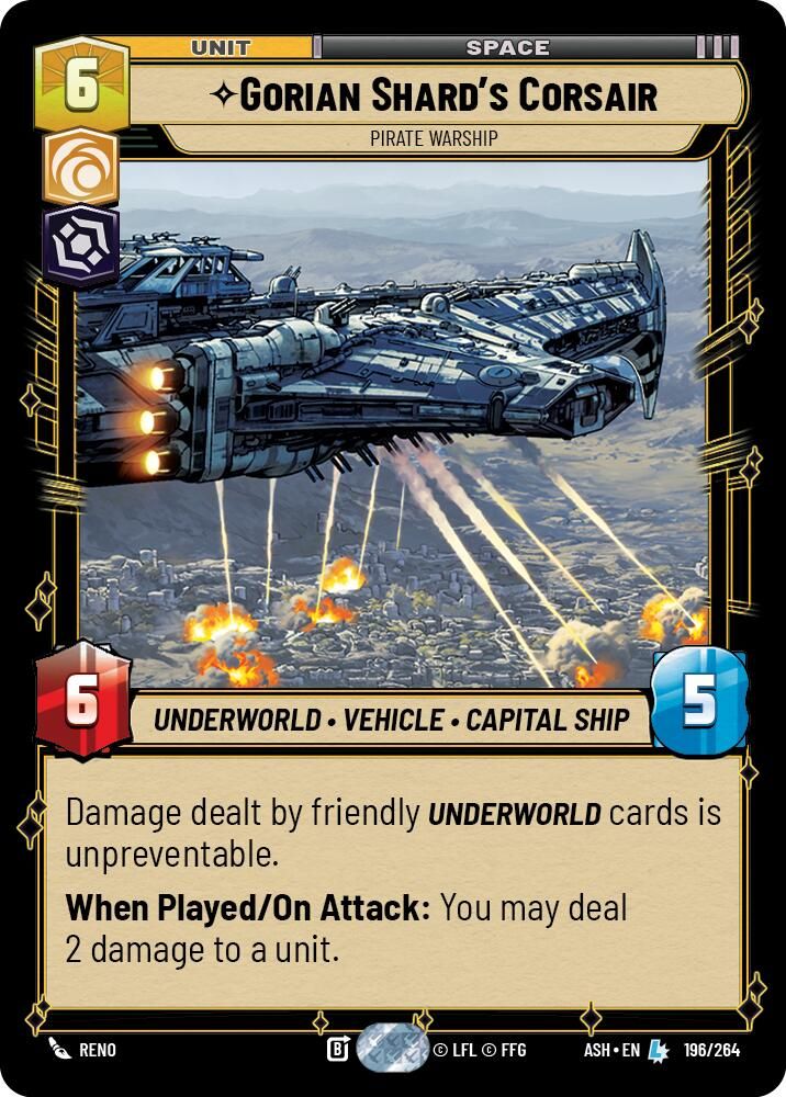 Gorian Shard's Corsair - Pirate Warship