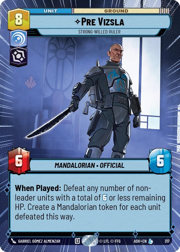 Pre Vizsla - Strong-Willed Ruler (Hyperspace)
