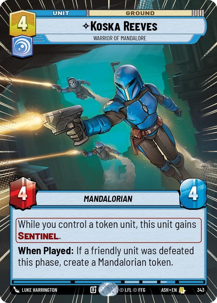Koska Reeves - Warrior of Mandalore (Hyperspace)
