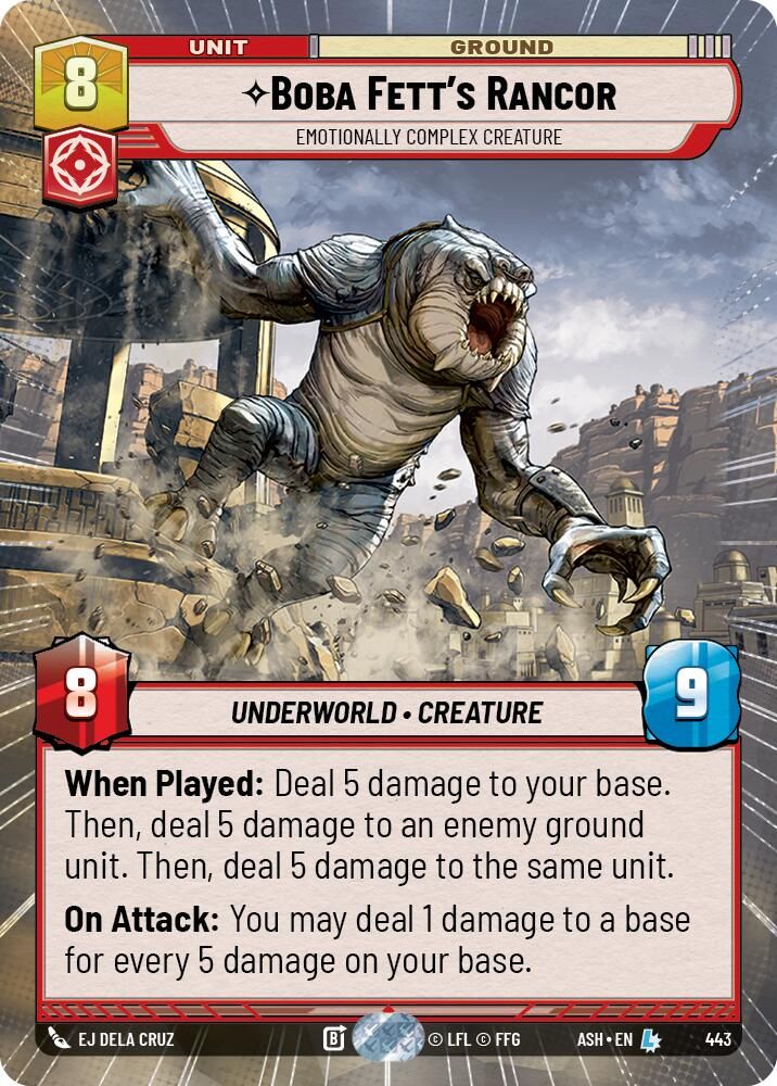 Boba Fett's Rancor - Emotionally Complex Creature (Hyperspace)