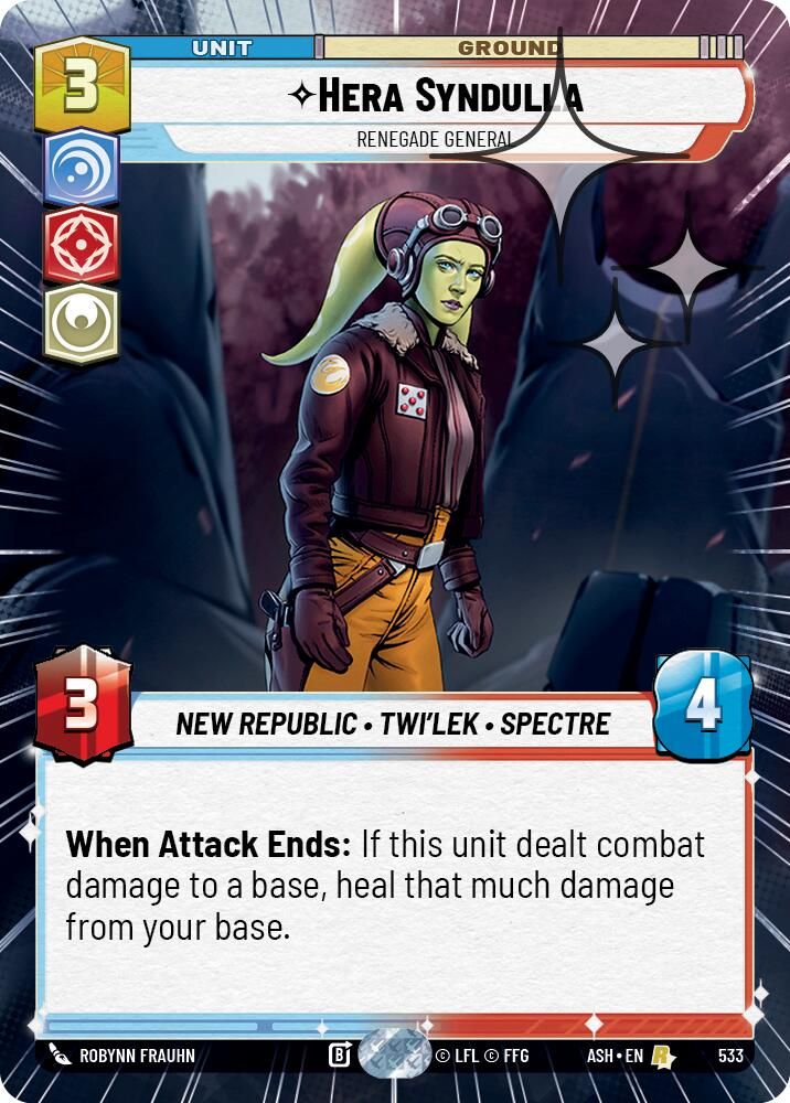 Hera Syndulla - Renegade General (Hyperspace Foil)