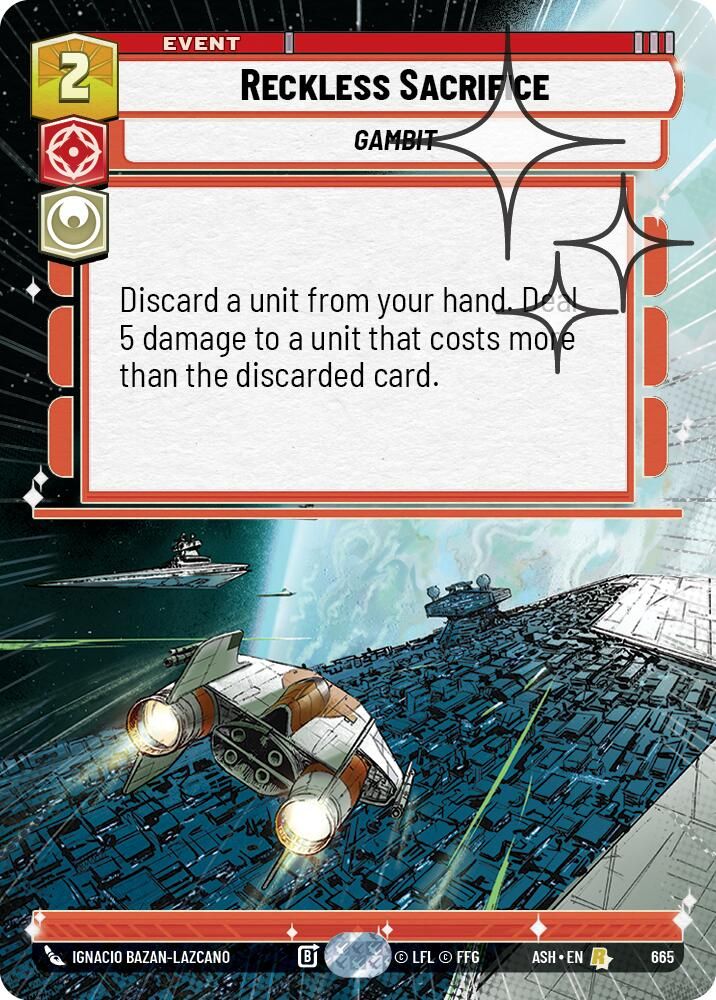 Reckless Sacrifice (Hyperspace Foil)
