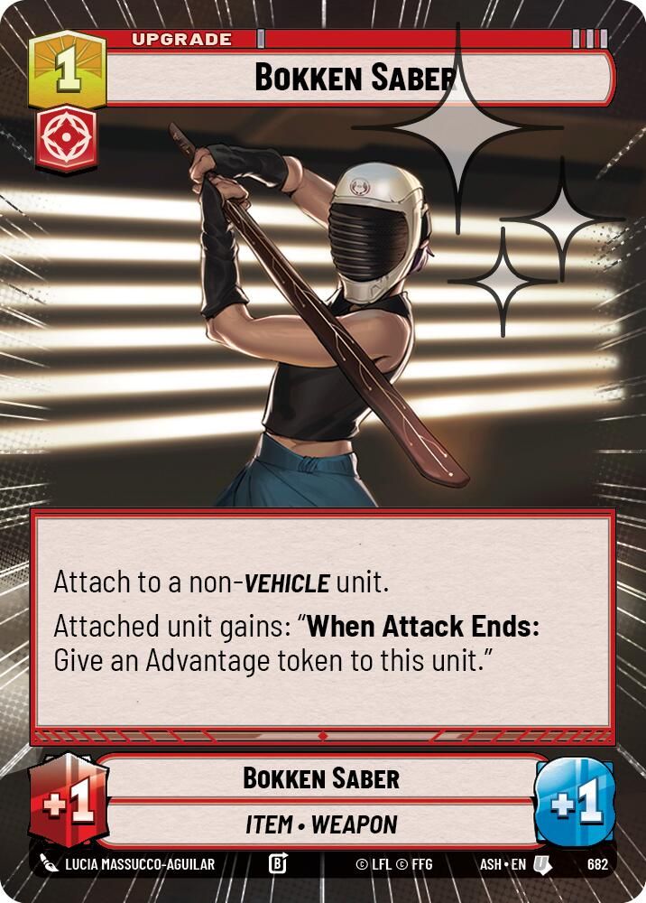 Bokken Saber (Hyperspace Foil)