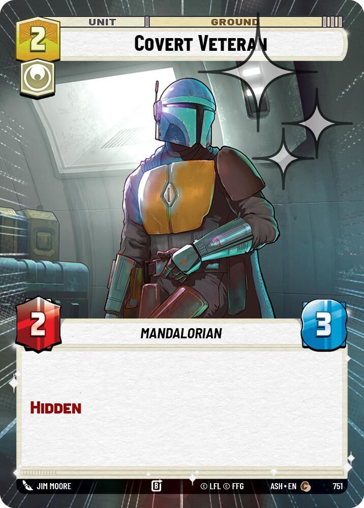 Covert Veteran (Hyperspace Foil)
