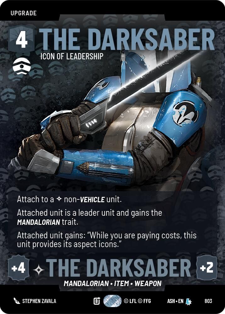 The Darksaber - Icon of Leadership (Prestige)