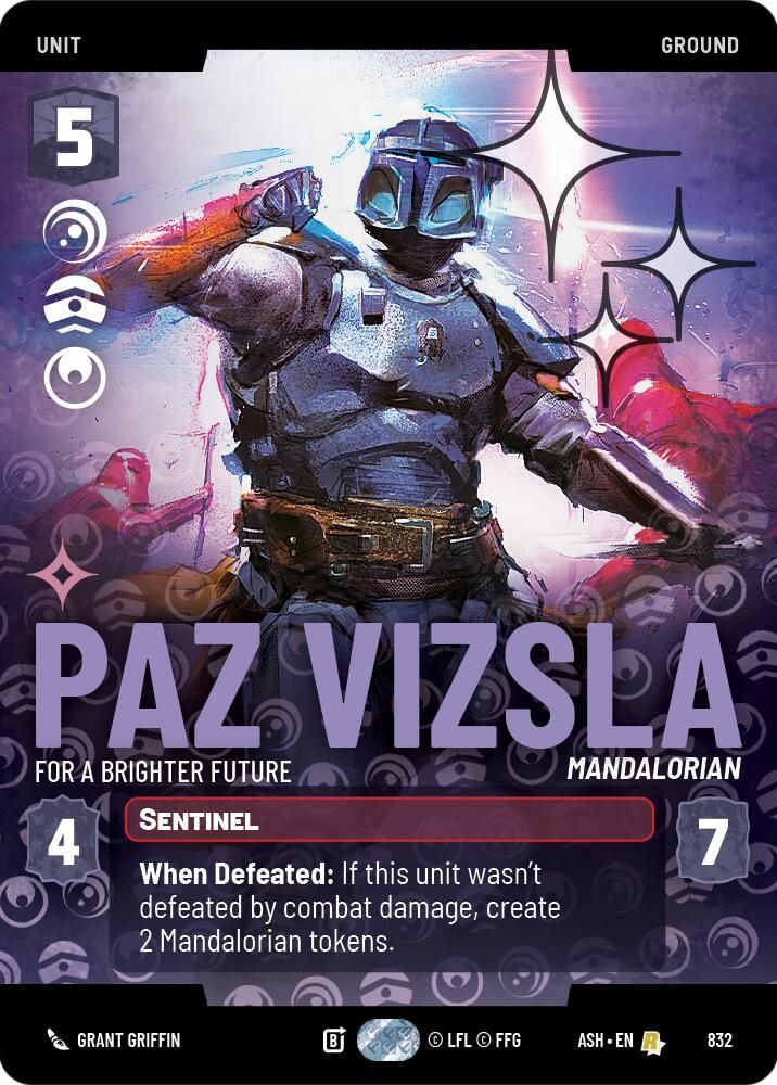 Paz Vizsla - For a Brighter Future (Prestige Foil)