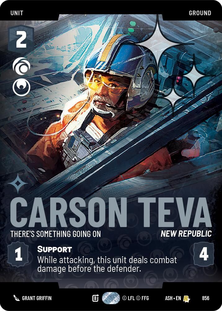 Carson Teva - There's Something Going On (Prestige Foil)