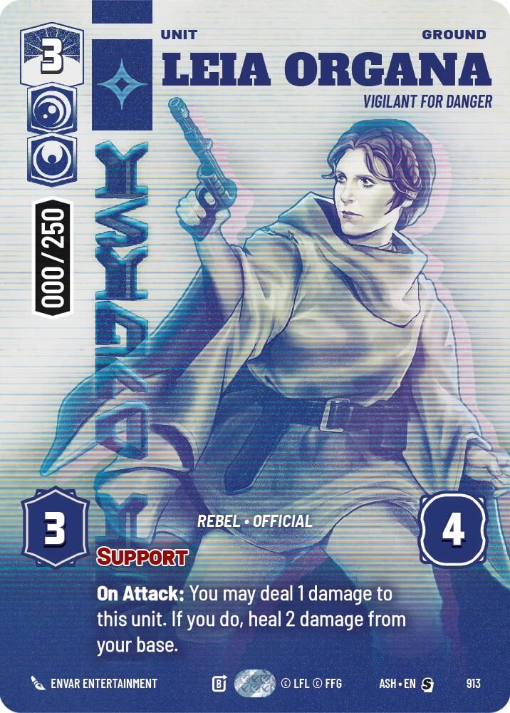 Leia Organa - Vigilant for Danger (Serialized)