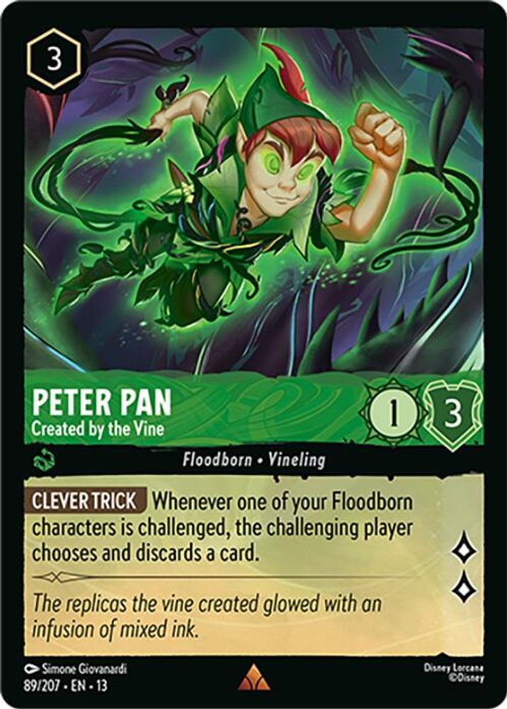 Peter Pan - Created by the Vine