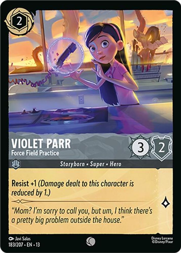 Violet Parr - Force Field Practice