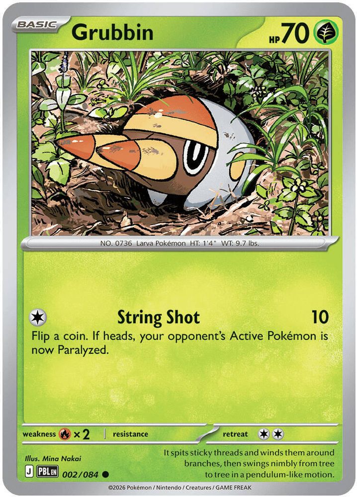 Grubbin card