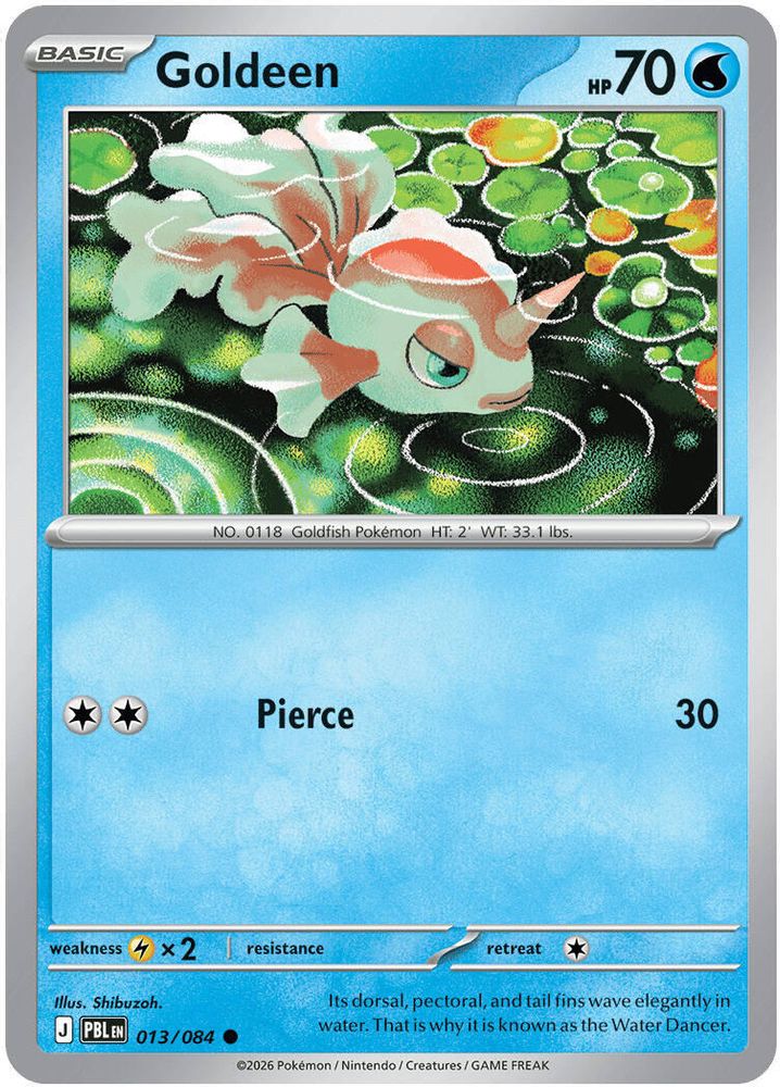 Goldeen card