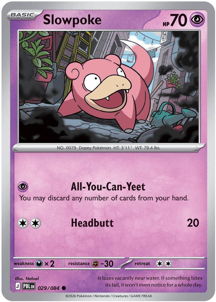 Slowpoke card