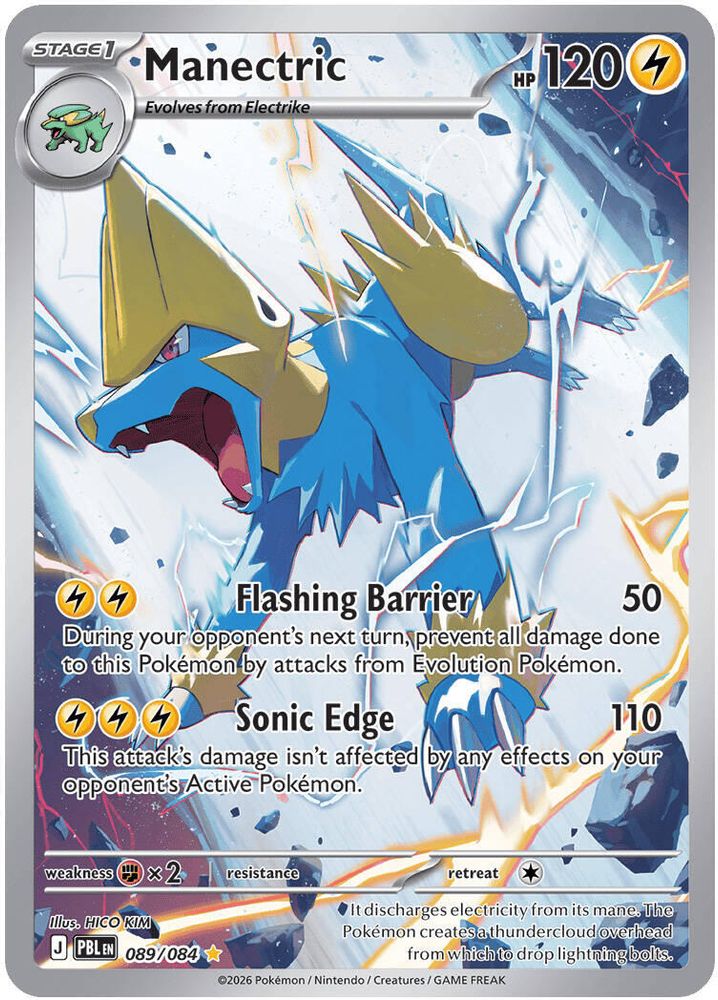 Manectric card