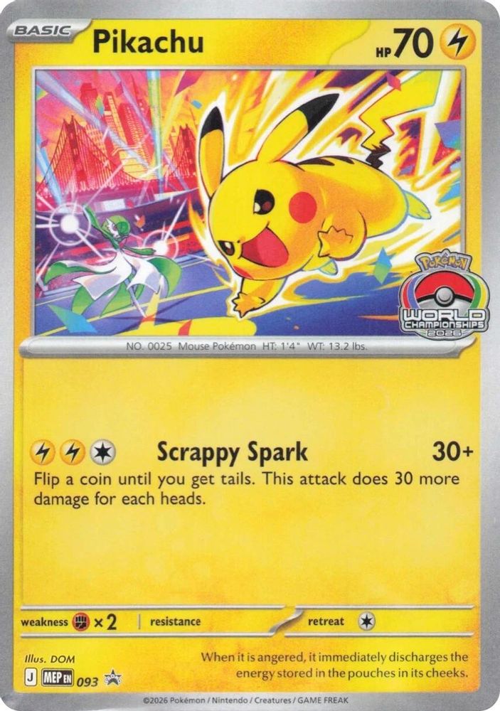 Kortet Pikachu