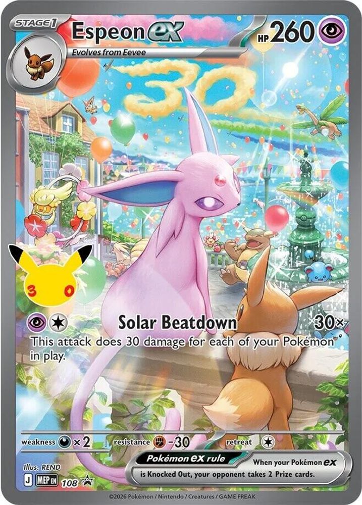 Kortet Espeon ex