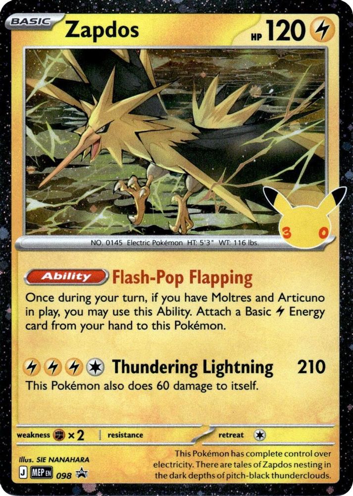 Kortet Zapdos